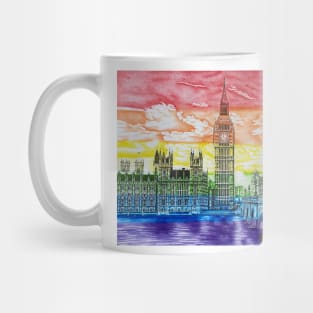 Rainbow London Mug